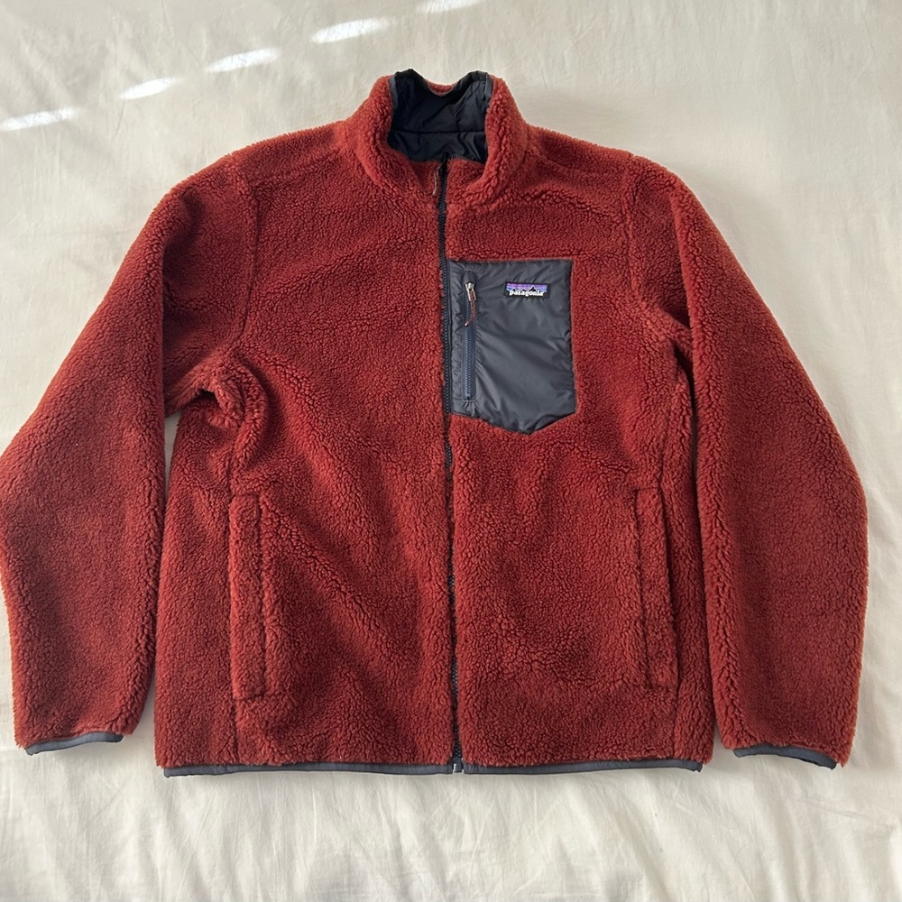 Patagonia Men's Reversible Recycled Sherpa Jacket